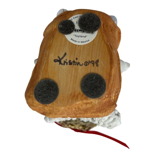 VTG Dreamsicles Collectible Christmas Figurines Lot Of 2 Open Me First & Toyland - Picture 4 of 13